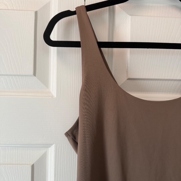 Abercrombie A&F Soft Collection Brown Tan Bodysuit Large - Picture 2 of 3